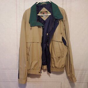 Eagle Ridge Outfitters Jacket Size Large Tall in a beautiful tan with bl…